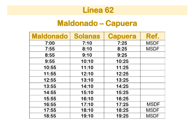 Linea 62 Micro Limitada