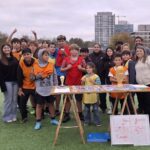 Jóvenes disfrutaron de la previa del Mundial de Fútbol en el Mini Estadio La Loma