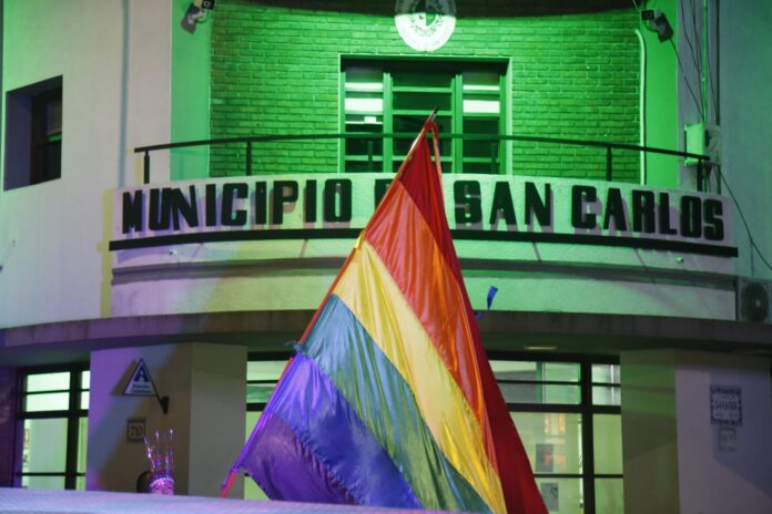 San Carlos celebró la Marcha de la Diversidad con gran concurrencia